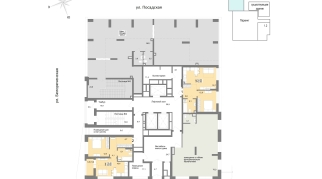 44.50 м² | 2 - 25 эт.