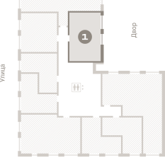 43.00 м² | 5 - 9 эт. 01