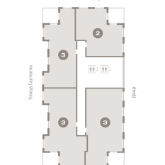 85.00 м² | 15 - 16 эт. 00