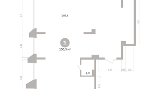 150.00 м² | 15 - 25 эт.