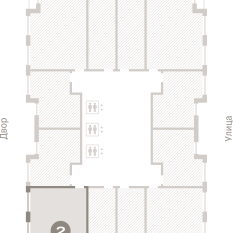 59.00 м² | 20 - 25 эт. 01