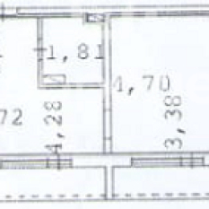 1-к квартира | 35.20 м² | 3 - 3 эт. 41