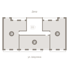 140.00 м² | 7 - 7 эт. 111