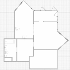 2-к квартира | 54.60 м² | 20 - 20 эт. 90