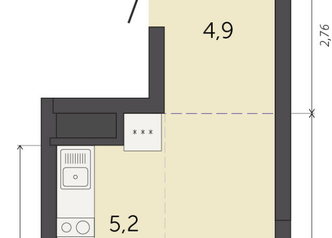 30.20 м² | 9 - 32 эт.