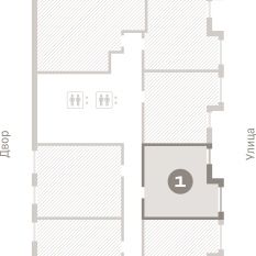 42.00 м² | 9 - 16 эт. 01