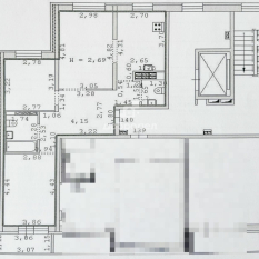 3-к квартира | 66.00 м² | 6 - 7 эт. 00