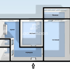2-к квартира | 53.00 м² | 4 - 10 эт. 00
