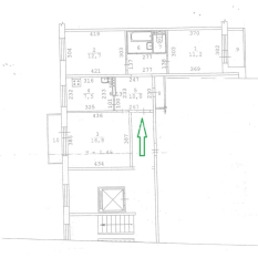 3-к квартира | 63.20 м² | 2 - 9 эт. 60