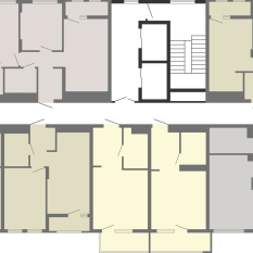 39.60 м² | 5 - 19 эт. 01