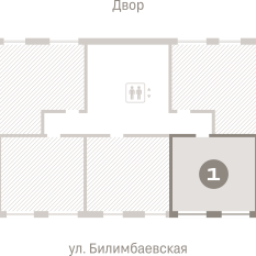 37.00 м² | 3 - 7 эт. 01
