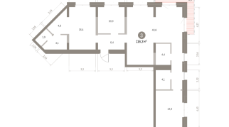 116.00 м² | 5 - 7 эт.