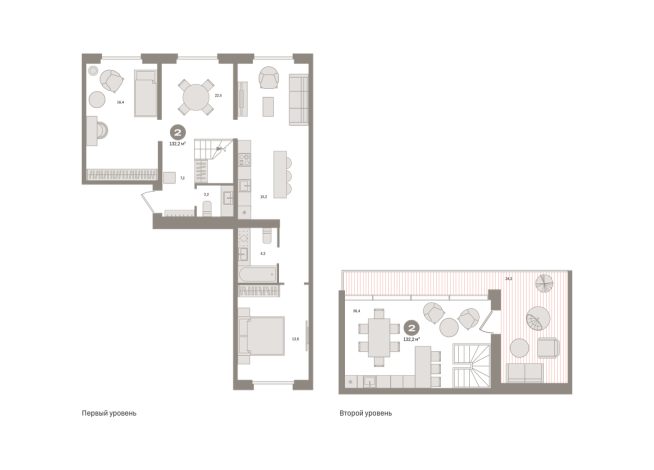 132.00 м² | 8 - 8 эт.