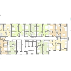 62.00 м² | 2 - 26 эт. 00