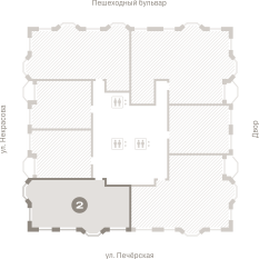 81.00 м² | 20 - 24 эт. 01