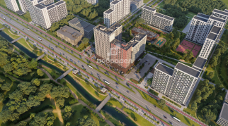 1-к квартира | 40.60 м² | 18 - 20 эт.