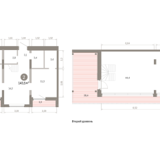 143.00 м² | 7 - 7 эт. 00
