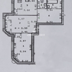 2-к квартира | 57.10 м² | 1 - 24 эт. 161