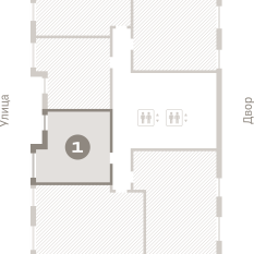 42.00 м² | 7 - 16 эт. 01