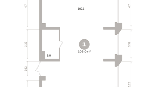 108.00 м² | 5 - 25 эт.