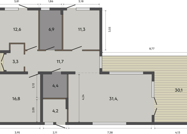 142.40 м²
