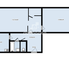2-к квартира | 44.30 м² | 5 - 5 эт. 51