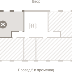 83.00 м² | 4 - 9 эт. 00