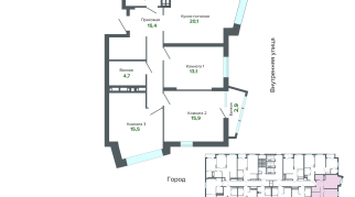 91.89 м² | 25 - 25 эт.