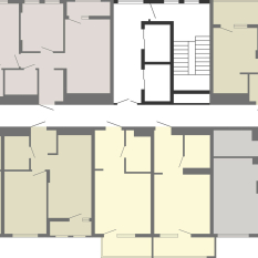61.60 м² | 8 - 19 эт. 01