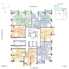 85.80 м² | 17 - 25 эт. 00