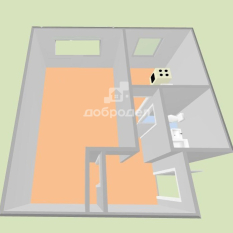 1-к квартира | 27.40 м² | 1 - 5 эт. 21