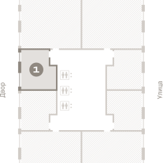 36.00 м² | 7 - 25 эт. 01