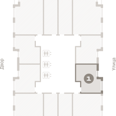 33.00 м² | 20 - 25 эт. 01