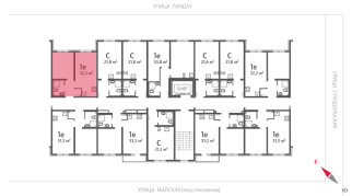 31.30 м² | 7 - 8 эт.