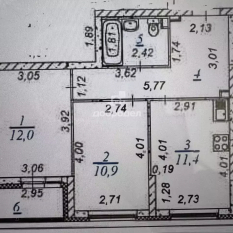 2-к квартира | 48.90 м² | 19 - 23 эт. 61