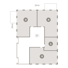 126.00 м² | 1 - 8 эт. 00