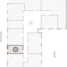 20.00 м² | 2 - 9 эт. 01