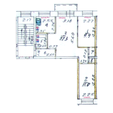 55.90 м² | 5 - 5 эт. 41