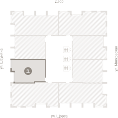 54.00 м² | 20 - 24 эт. 10