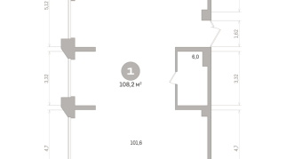 108.00 м² | 5 - 21 эт.