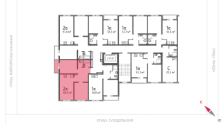48.00 м² | 4 - 8 эт.
