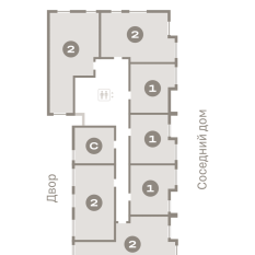 26.00 м² | 4 - 9 эт. 41