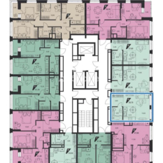 1-к квартира | 28.70 м² | 8 - 24 эт. 21