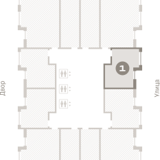 33.00 м² | 17 - 25 эт. 01