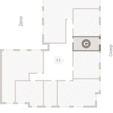 20.00 м² | 4 - 9 эт. 00