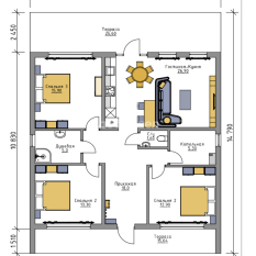 146.00 м² 60