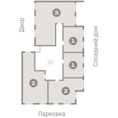 56.00 м² | 8 - 8 эт. 41