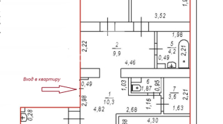 3-к квартира | 87.70 м² | 13 - 16 эт.