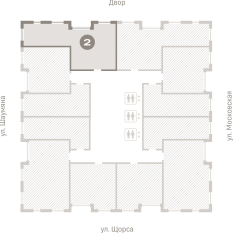 68.00 м² | 9 - 24 эт. 01