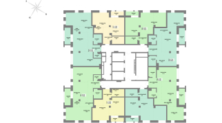 50.50 м² | 6 - 30 эт.